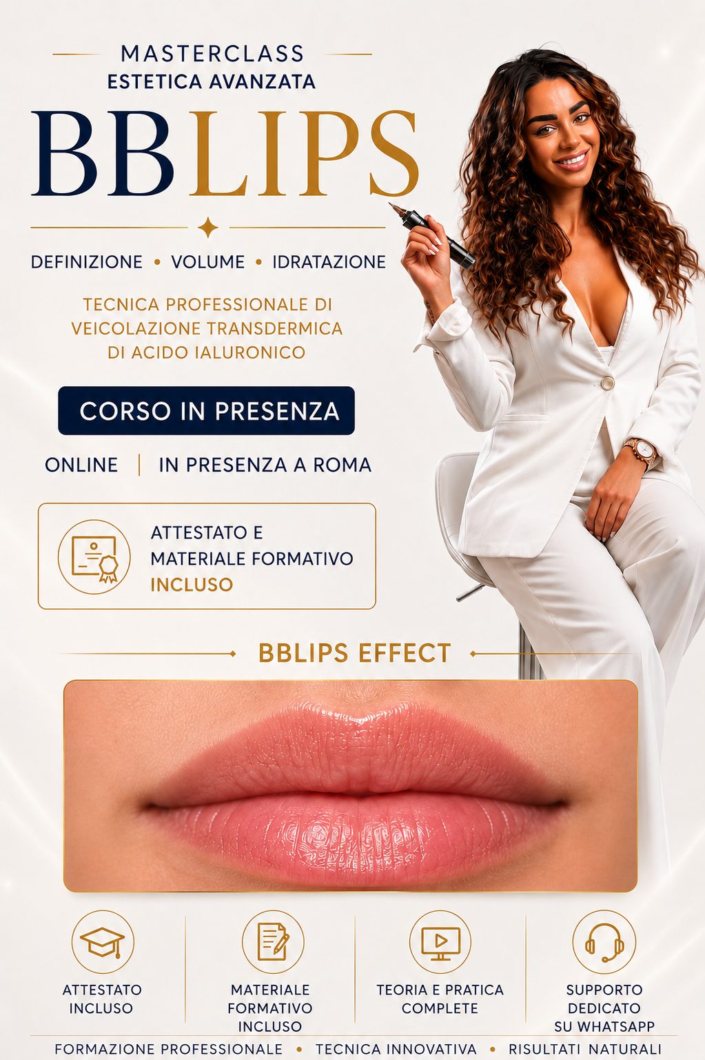 Corso BB Lips - Veicolazione Transdermica Labbra (in Presenza a Roma)
