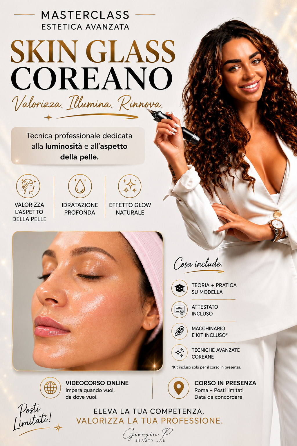 Corso Korean Glass Skin (in Presenza a Roma)