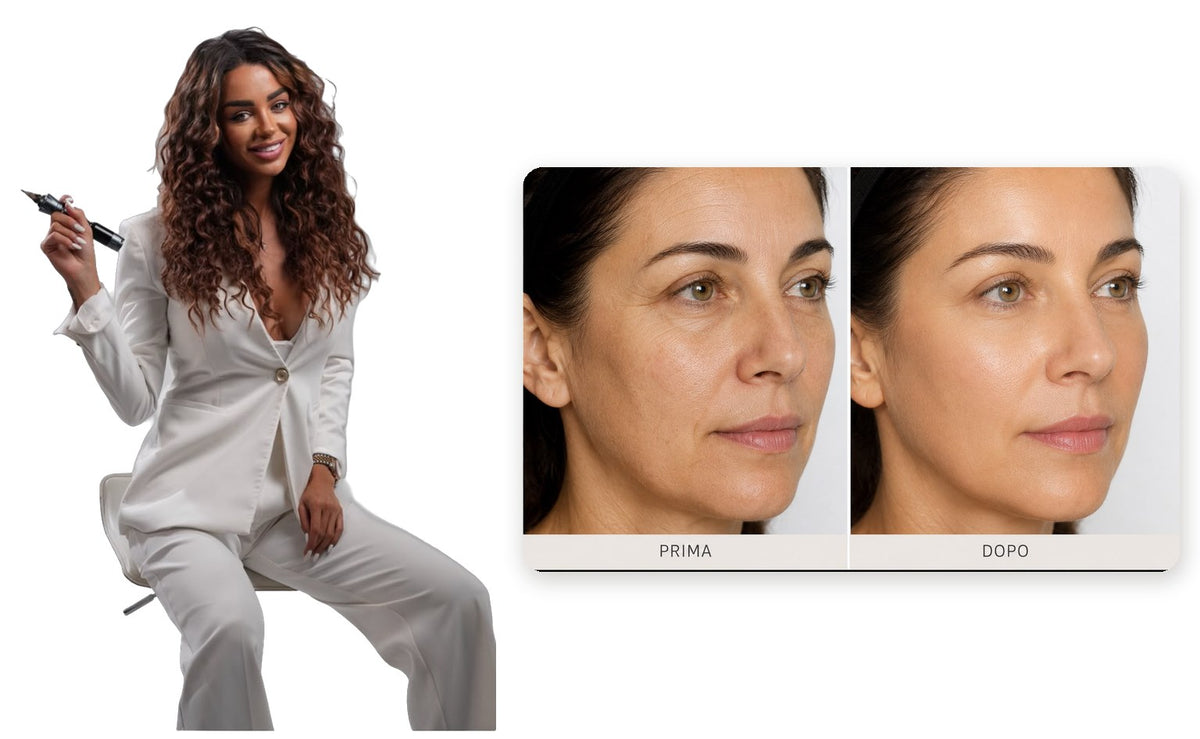 Trattamento viso di estetica clinica avanzata al Giorgia P Beauty Lab, Roma zona EUR
